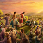 Jésus et les Personnes Souffrantes Broderie Diamant