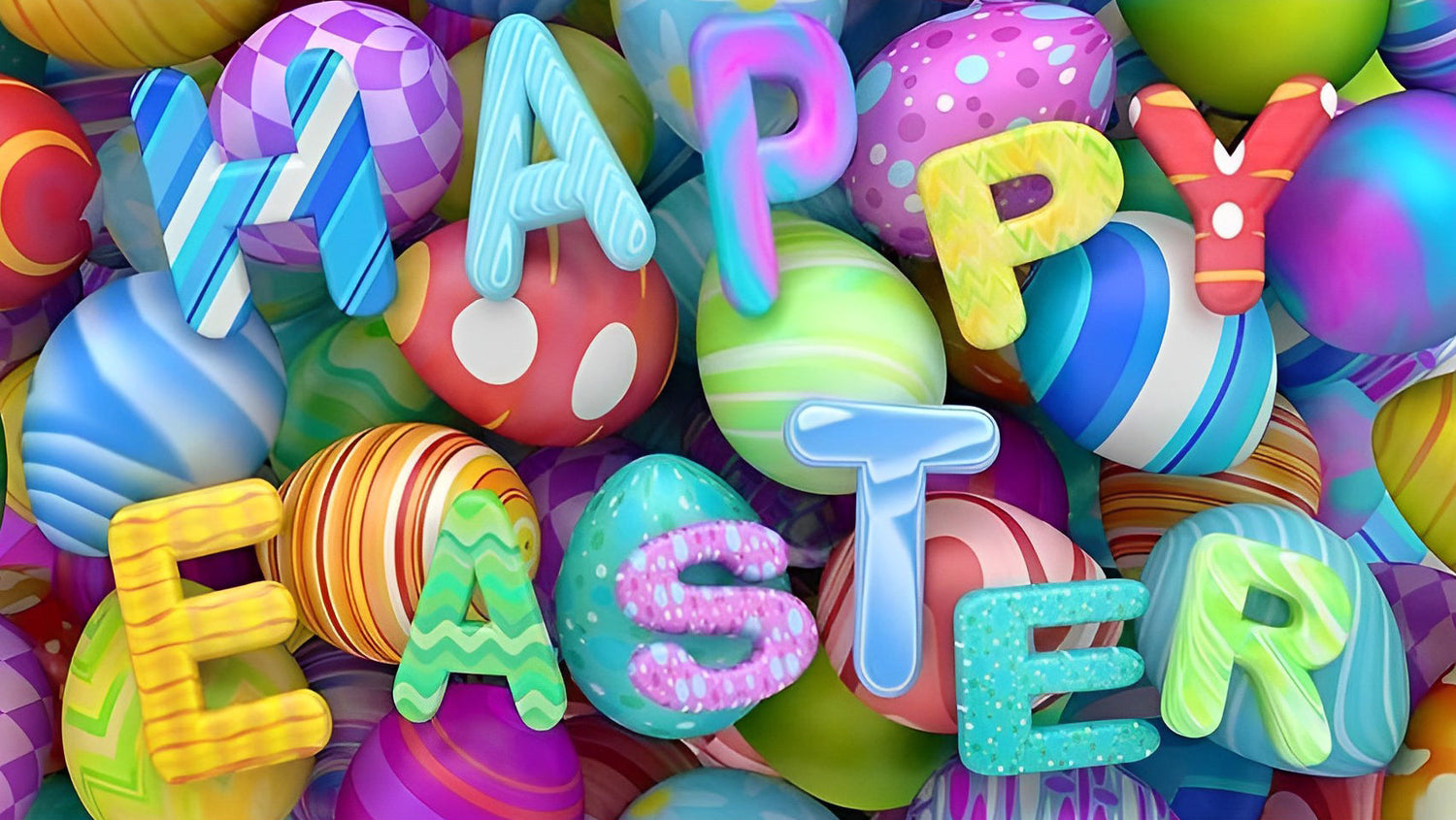 Joyeuses Pâques Broderie Diamant