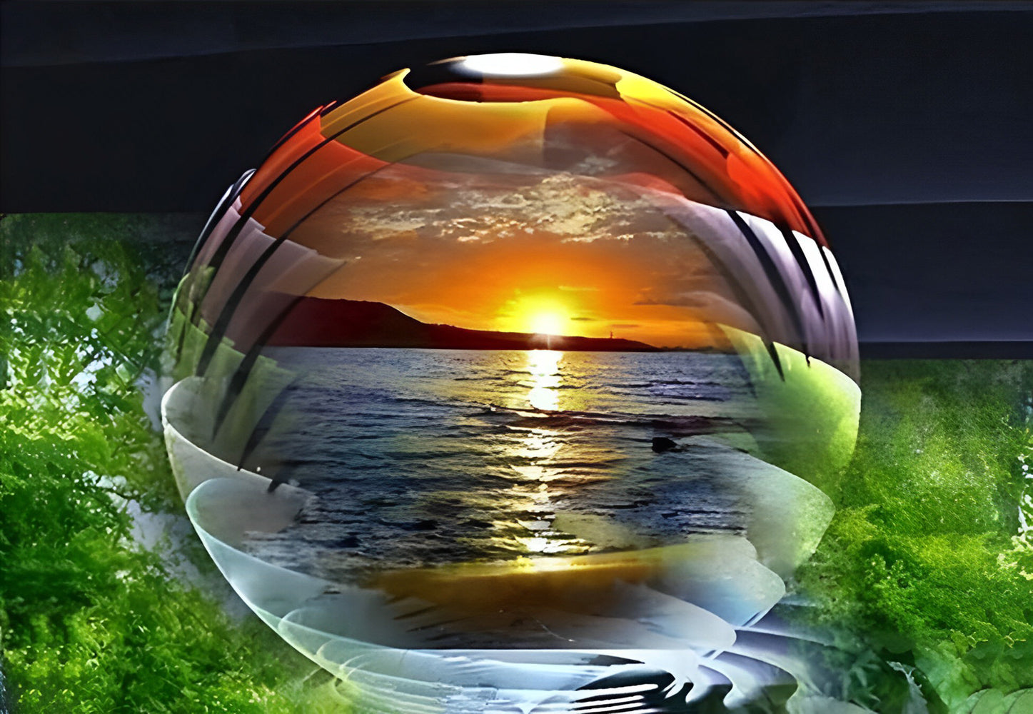 La Goutte d'Eau et l'Océan Broderie Diamant