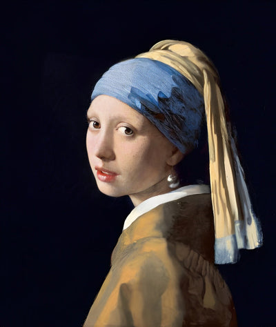 La Jeune Fille à la Perle Broderie Diamant