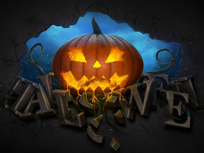 La Lanterne de Halloween Broderie Diamant