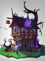 La Maison de la Sorcière Broderie Diamant