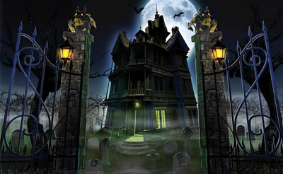 La Maison Hantée d'Halloween Broderie Diamant