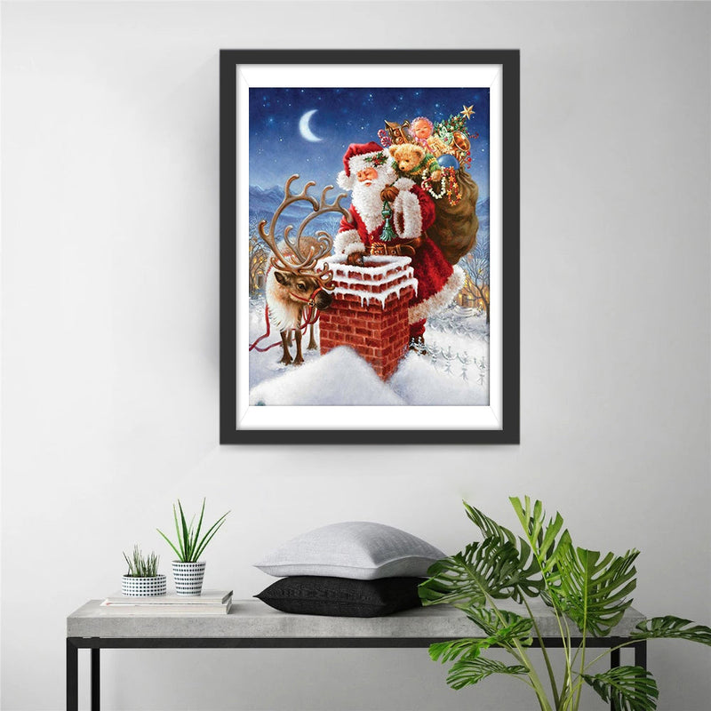 La Nuit Belle de Noël Broderie Diamant
