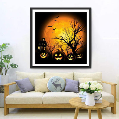 La Nuit d'Halloween Broderie Diamant