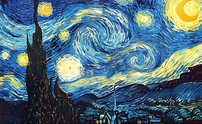 La Nuit Etoilée Broderie Diamant