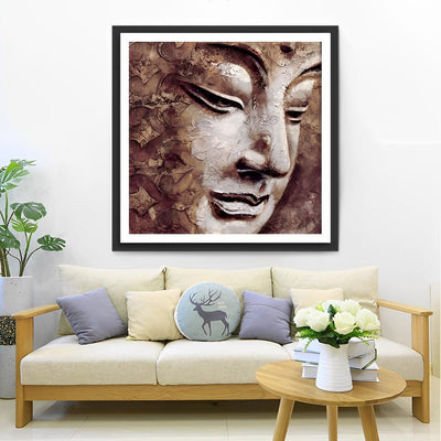 La Sculpture de Bouddha Broderie Diamant