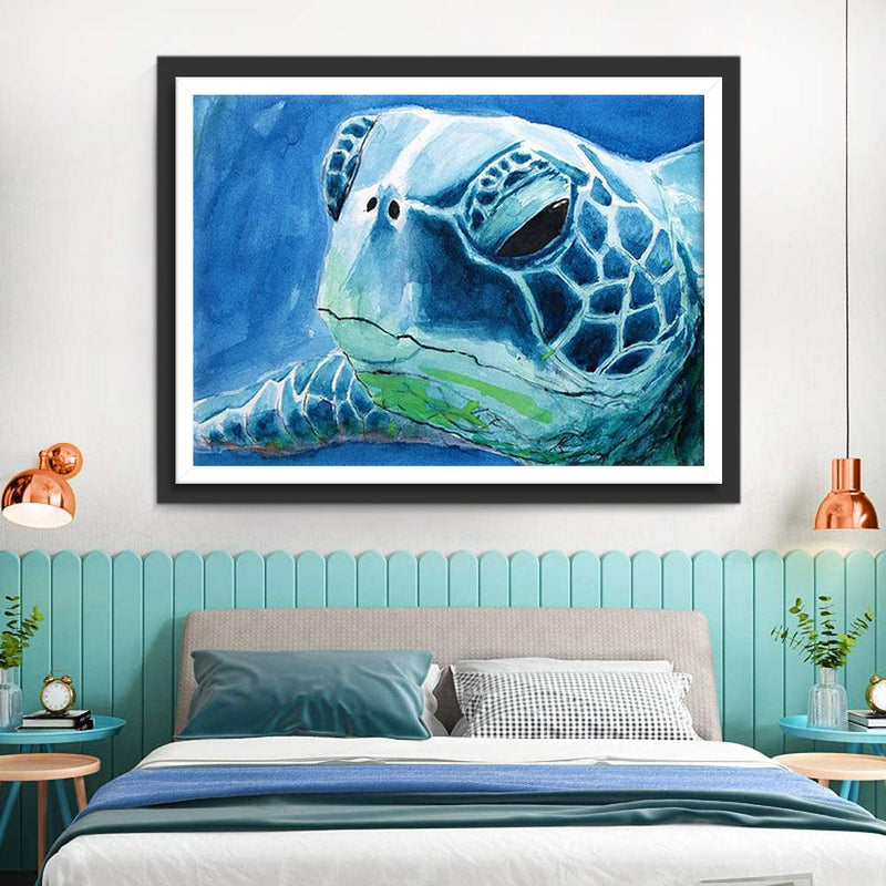 La Tête de Tortue Broderie Diamant