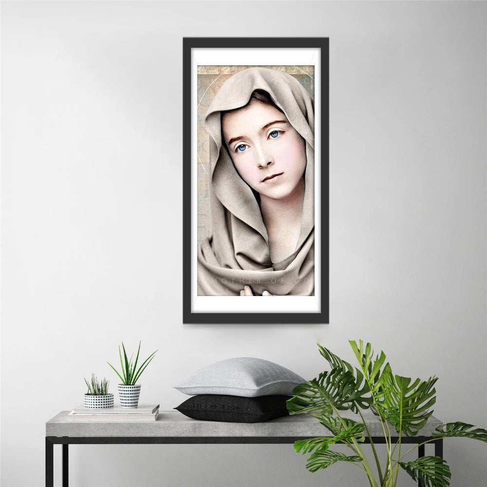 La Vierge Pâle Broderie Diamant