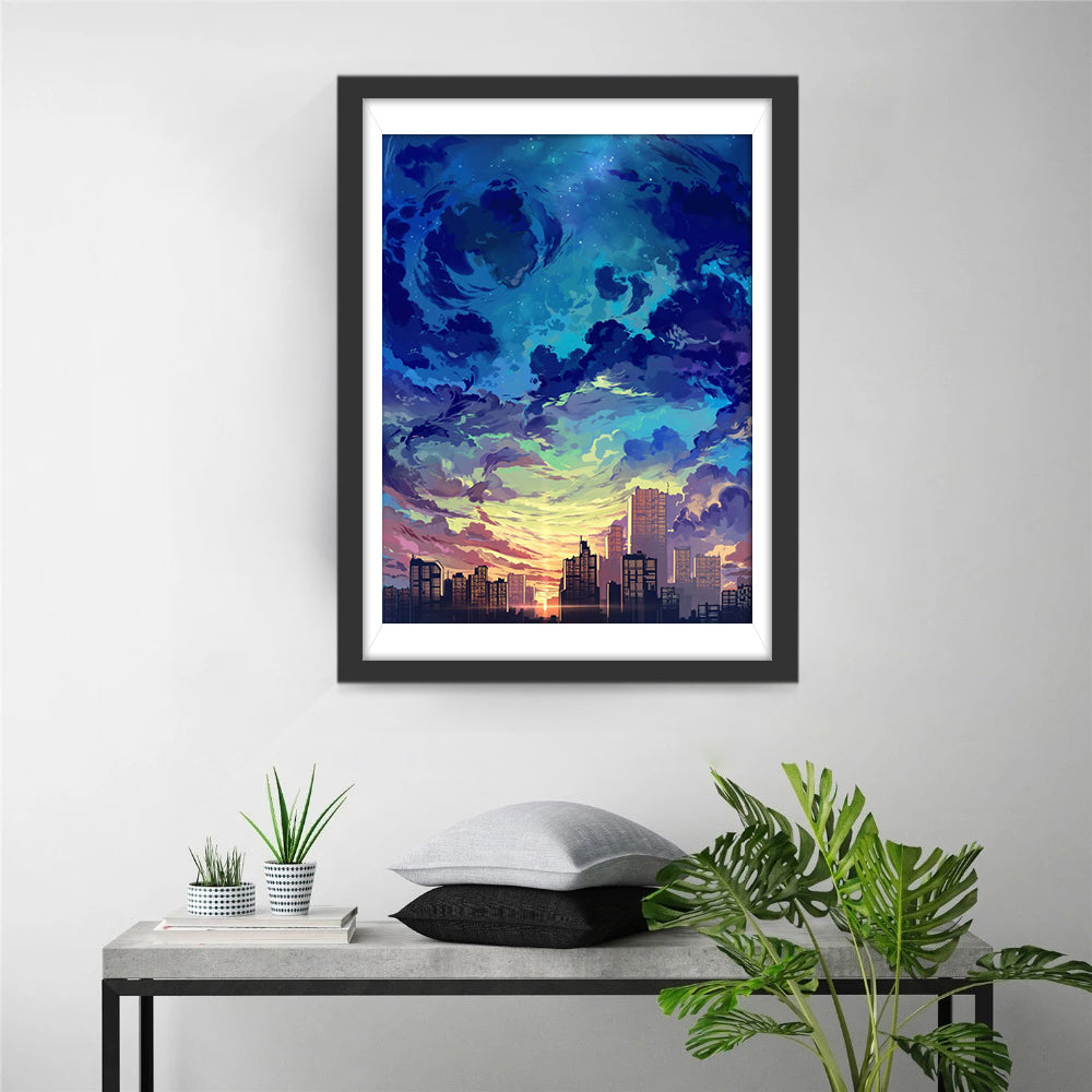 La Ville Dessinée Broderie Diamant