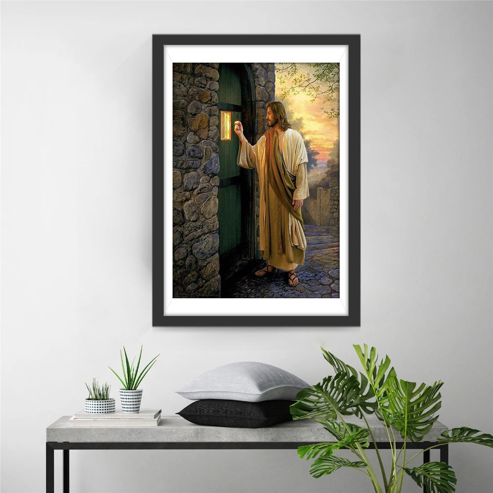 Laissez-le Entrer Broderie Diamant