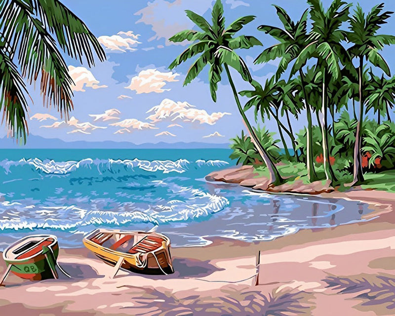 Le Beau Jour et la Mer Broderie Diamant