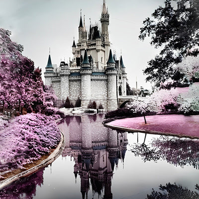 Le Château de Disney Broderie Diamant
