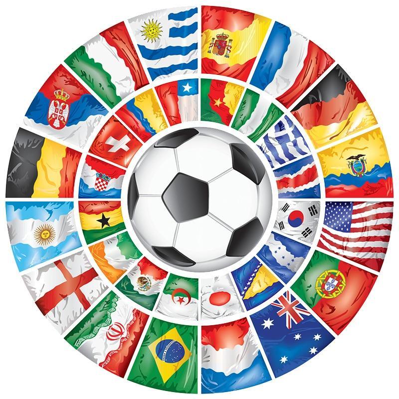 Le Monde du Football Broderie Diamant