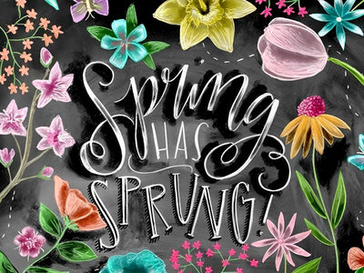 Le Printemps est Arrivé Broderie Diamant