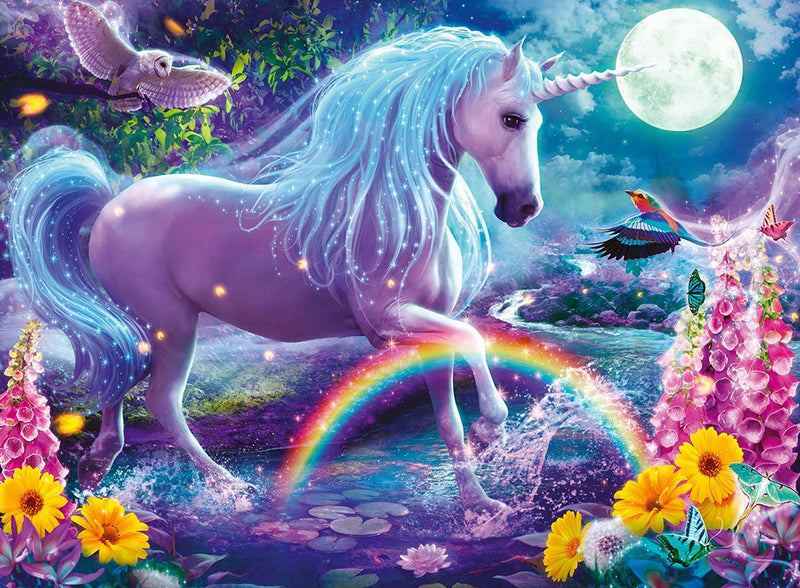 Licorne dans le Monde Fantastique Broderie Diamant
