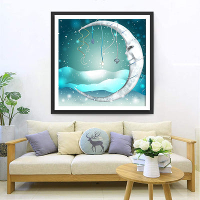 Lune Blanche Broderie Diamant