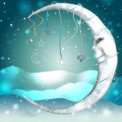 Lune Blanche Broderie Diamant