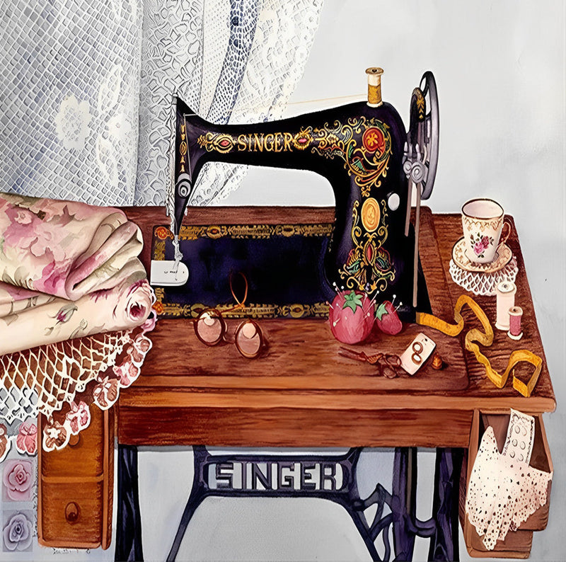 Machine à Coudre Broderie Diamant