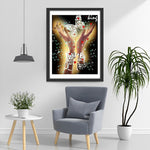 Mains et Papillon Broderie Diamant