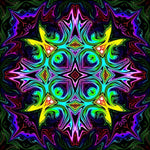 Mandala Abstrait Broderie Diamant