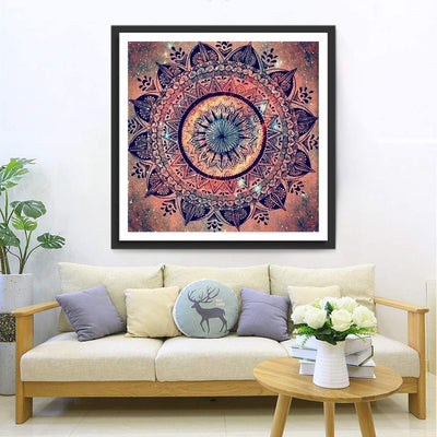 Mandala et Ciel Etoilé Broderie Diamant
