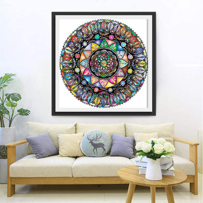 Mandala et Méditation Broderie Diamant