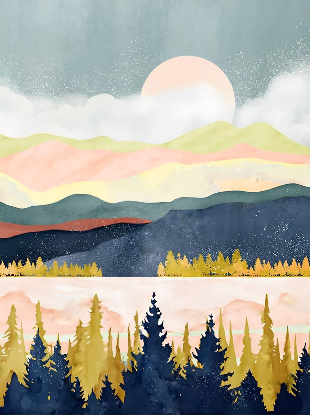 mer-dessinee-broderie-diamant