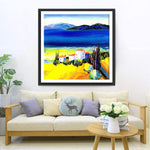 Mer Dessinée Broderie Diamant