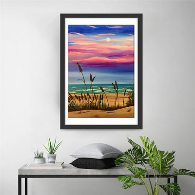 Mer et Nuages Fantastiques Broderie Diamant