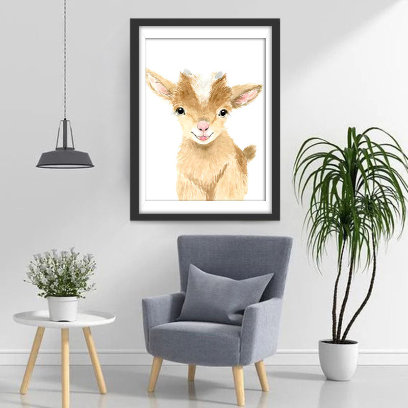 Mignon Faon Broderie Diamant