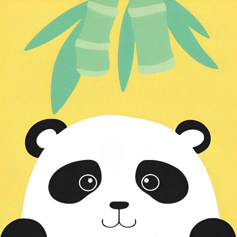 Mignon Panda Cartoon Broderie Diamant
