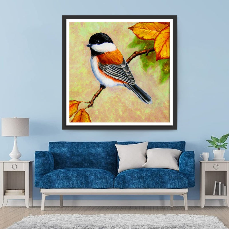 Mignonne Mésange Broderie Diamant