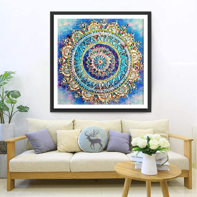 Motif Indien Broderie Diamant