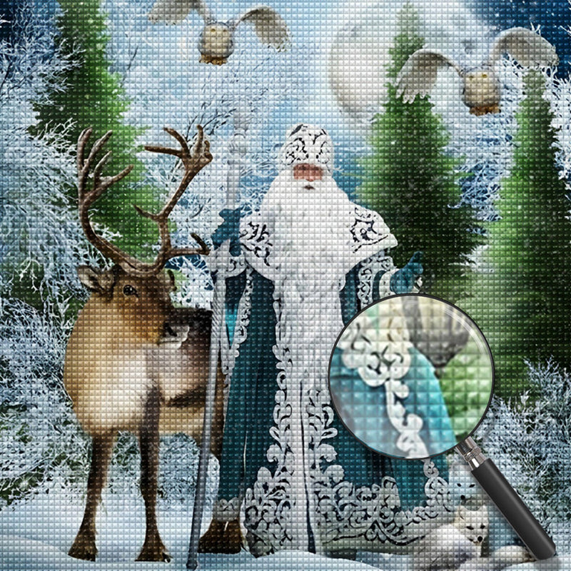 Noël dans le Pays des Merveilles Broderie Diamant