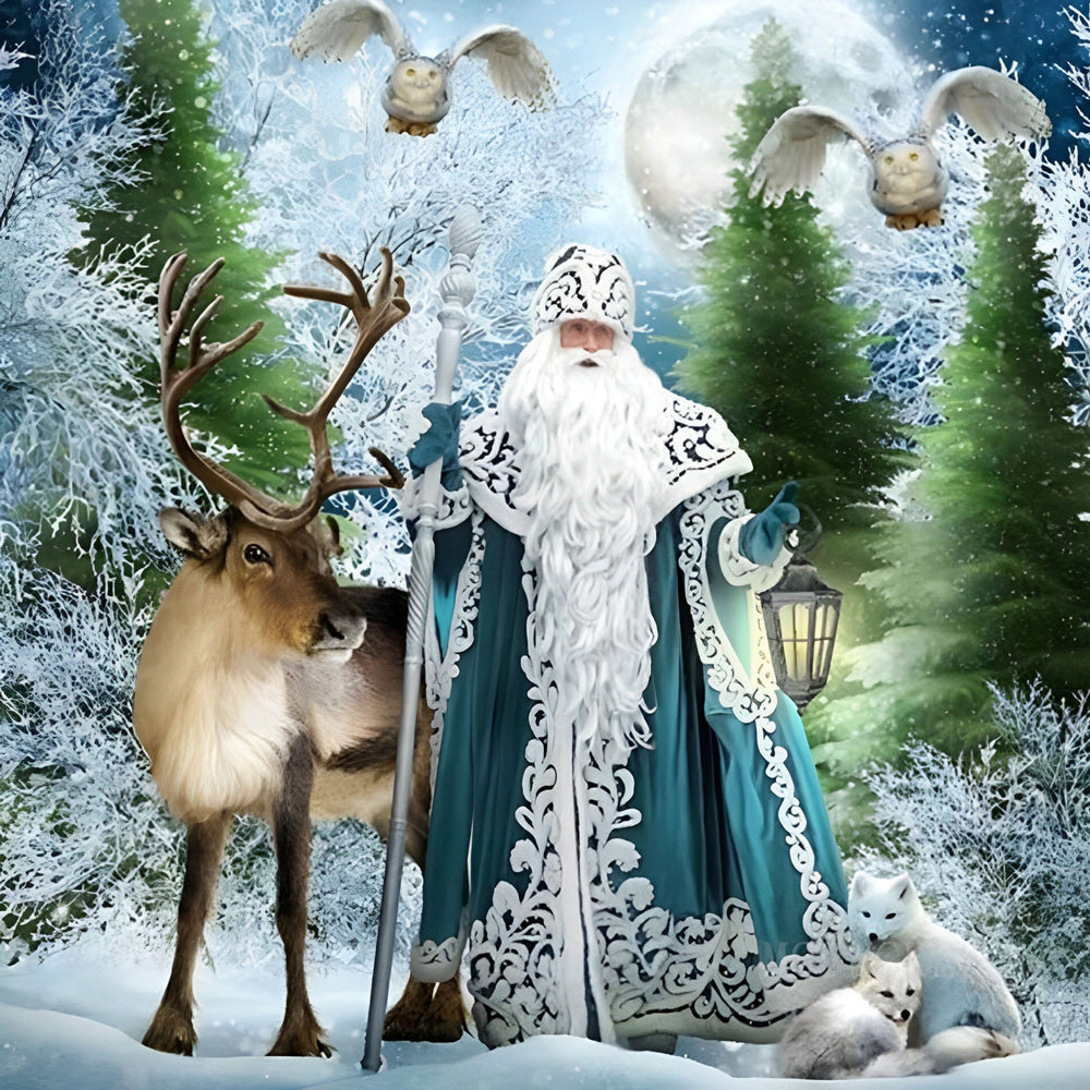 Noël dans le Pays des Merveilles Broderie Diamant