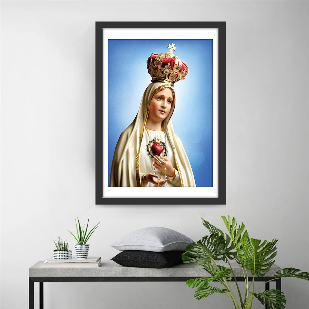 Notre-Dame de Fátima Broderie Diamant