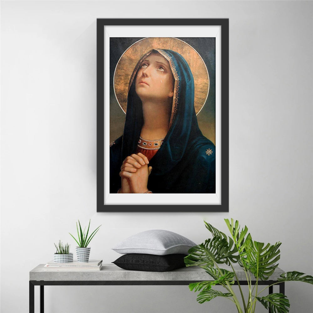 Notre-Dame de la Prière Broderie Diamant