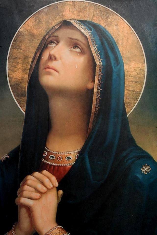 Notre-Dame de la Prière Broderie Diamant