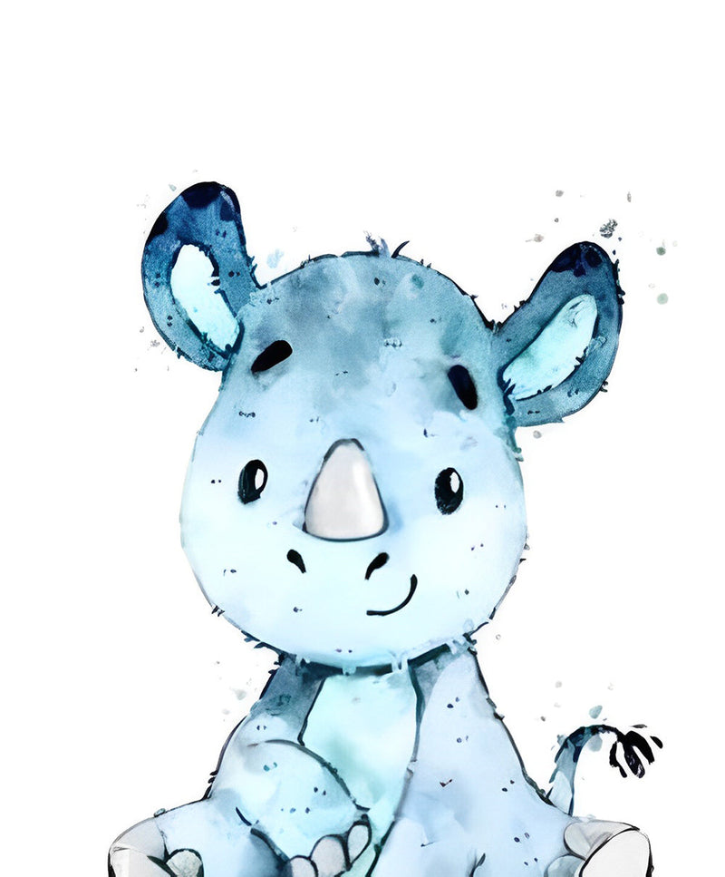 Ours Bleu Broderie Diamant
