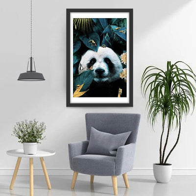 Panda, Papillon et Grenouilles Broderie Diamant