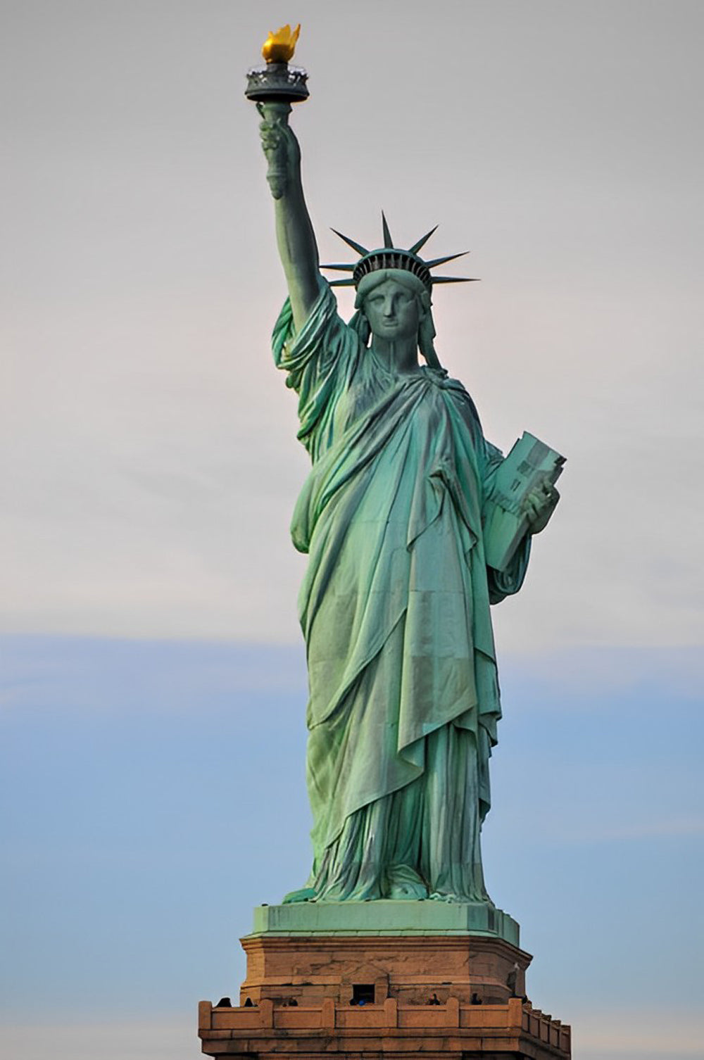 Panorama de la Statue de la Liberté Broderie Diamant