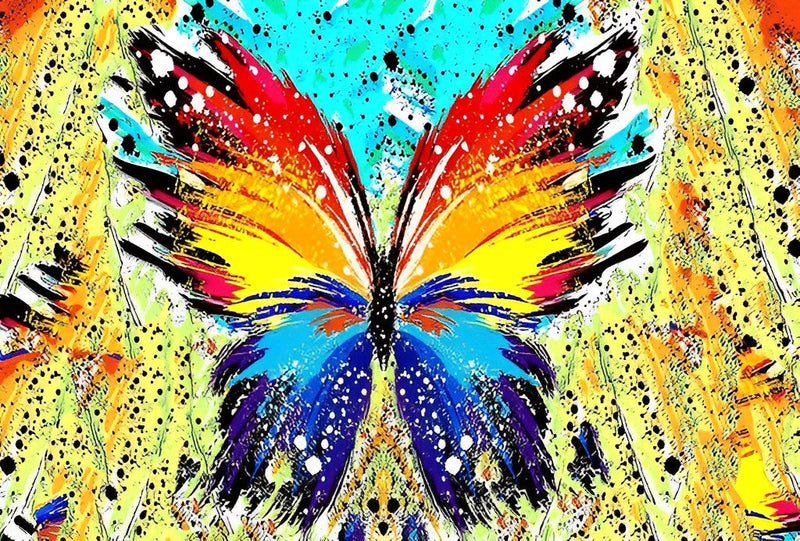 Papillon de Peinture à l&