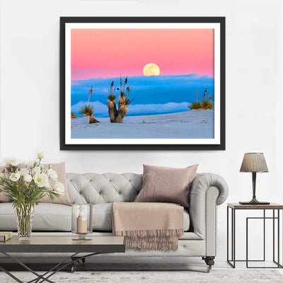 Parc National des White Sands Broderie Diamant
