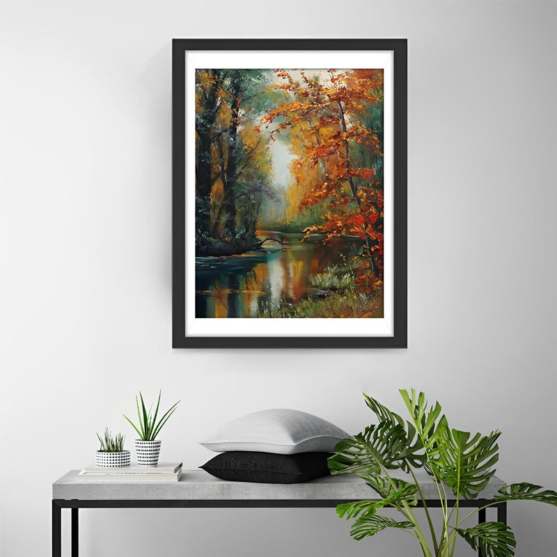 Paysage de Forêt d&