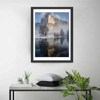 Paysage Naturel Broderie Diamant