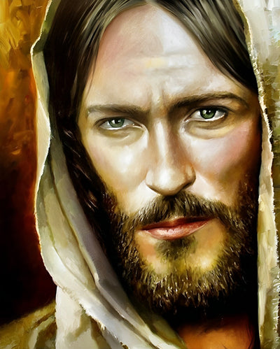 Peinture de Jésus Broderie Diamant