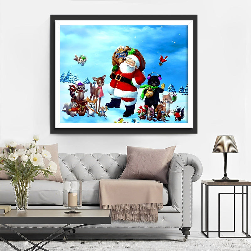 Père Noël dans le Monde de l&