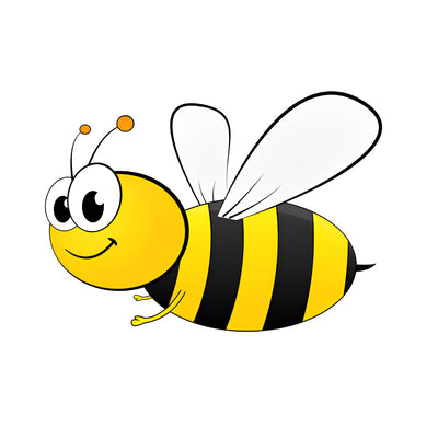 Petite Abeille en Dessin Animé Broderie Diamant