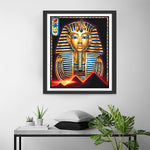 Pharaon Egyptien Broderie Diamant